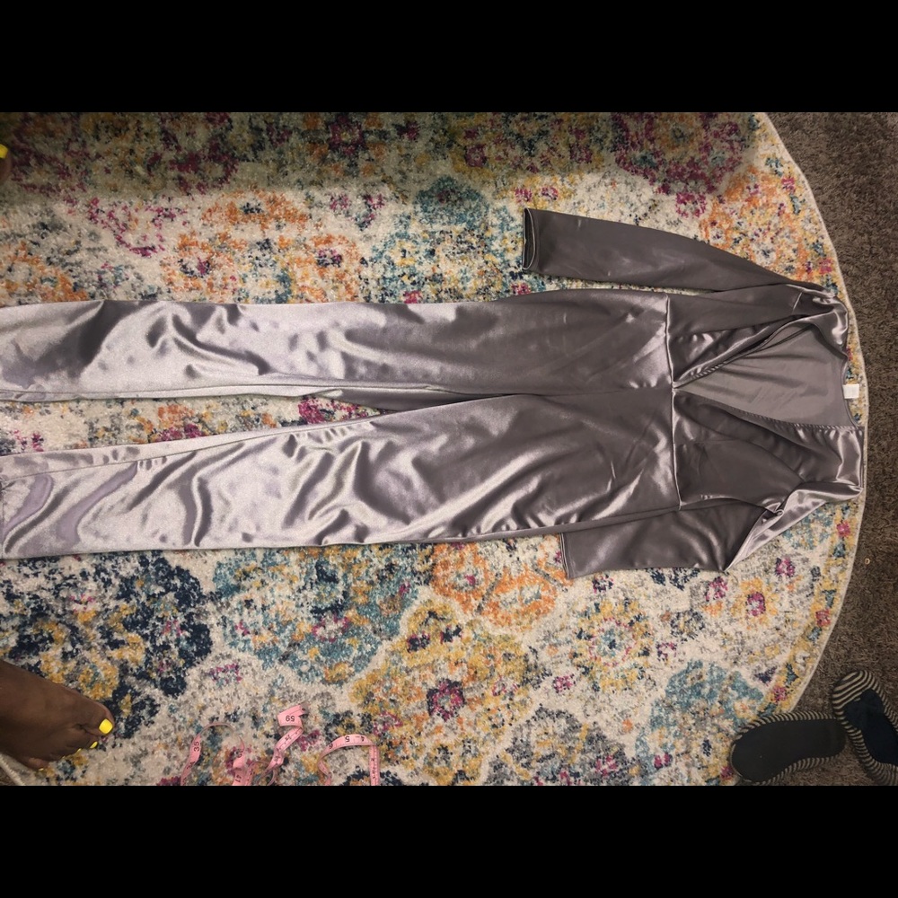 Silver Jumpsuit